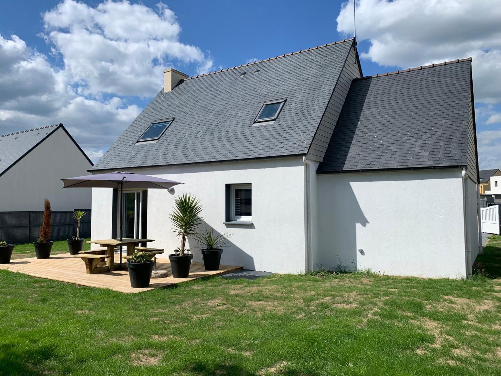 Jolie Maison De Vacances Concarneau Exterior foto